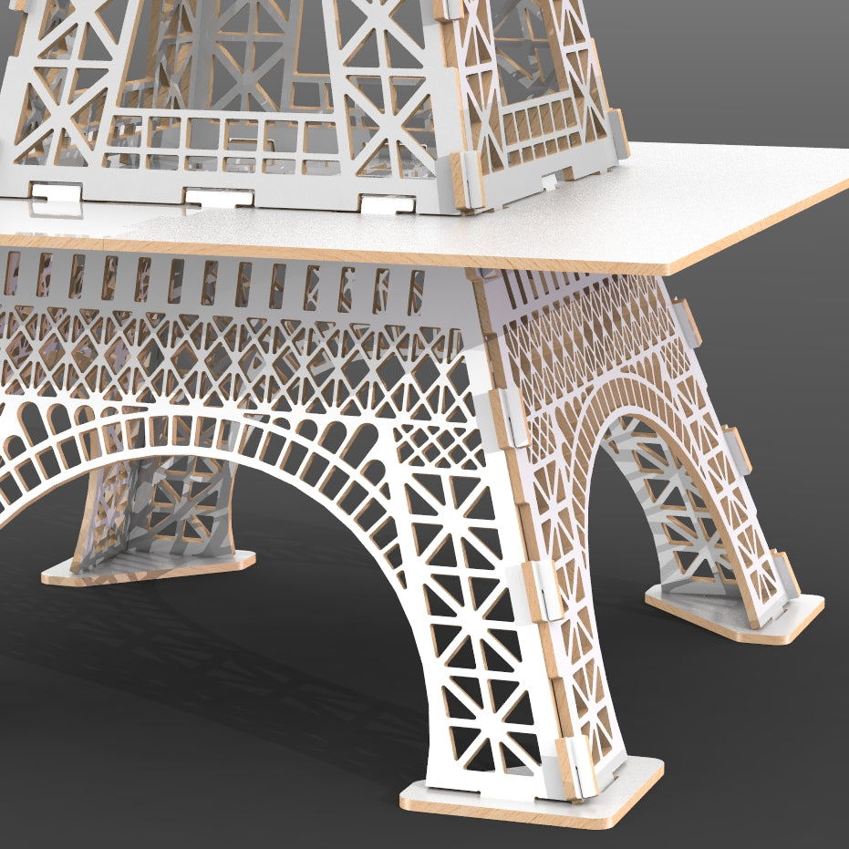 Alzatina porta torte torre Eiffel supporto per cupcake dolci. Altezza 1,7 metri