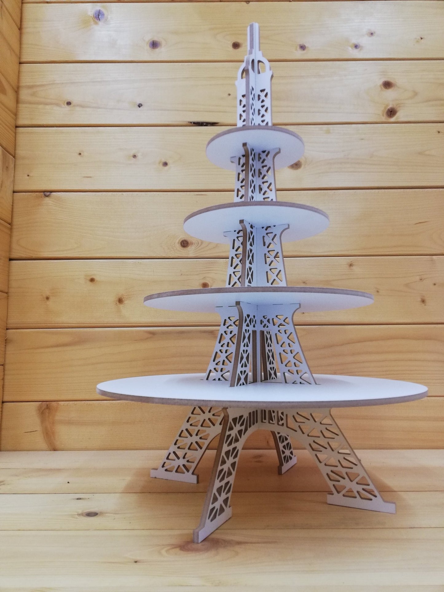 Alzata Alzatina Torre Eiffel Porta torte dolci cupcake muffin Espositore Stand - Gmk Design