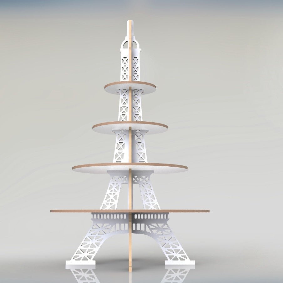 Alzata Alzatina Torre Eiffel Porta torte dolci cupcake muffin Espositore Stand - Gmk Design