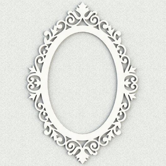 Cornice decorativa in stile barocco (H63.5). - Gmk Design