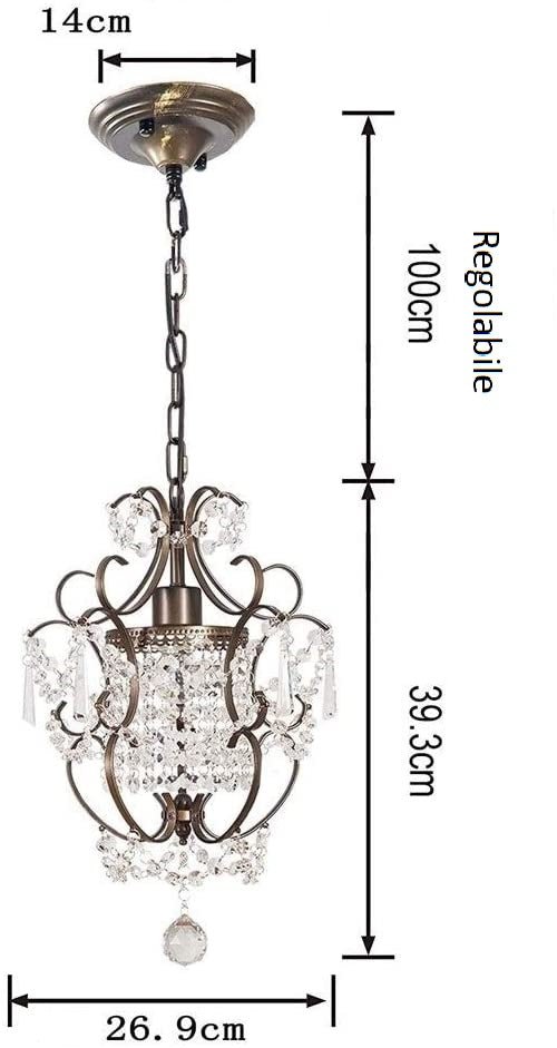 CRYSTAL V.1 - Lampadario in cristallo montato su elegante telaio in metallo disponibile in due colorazioni - Gmk Design