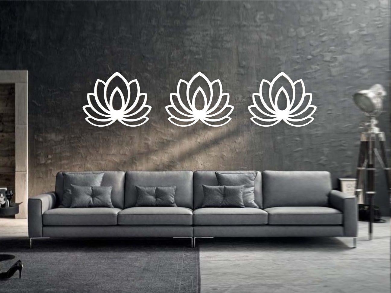 Pannello decorativo Mandala Fiore di loto - Gmk Design