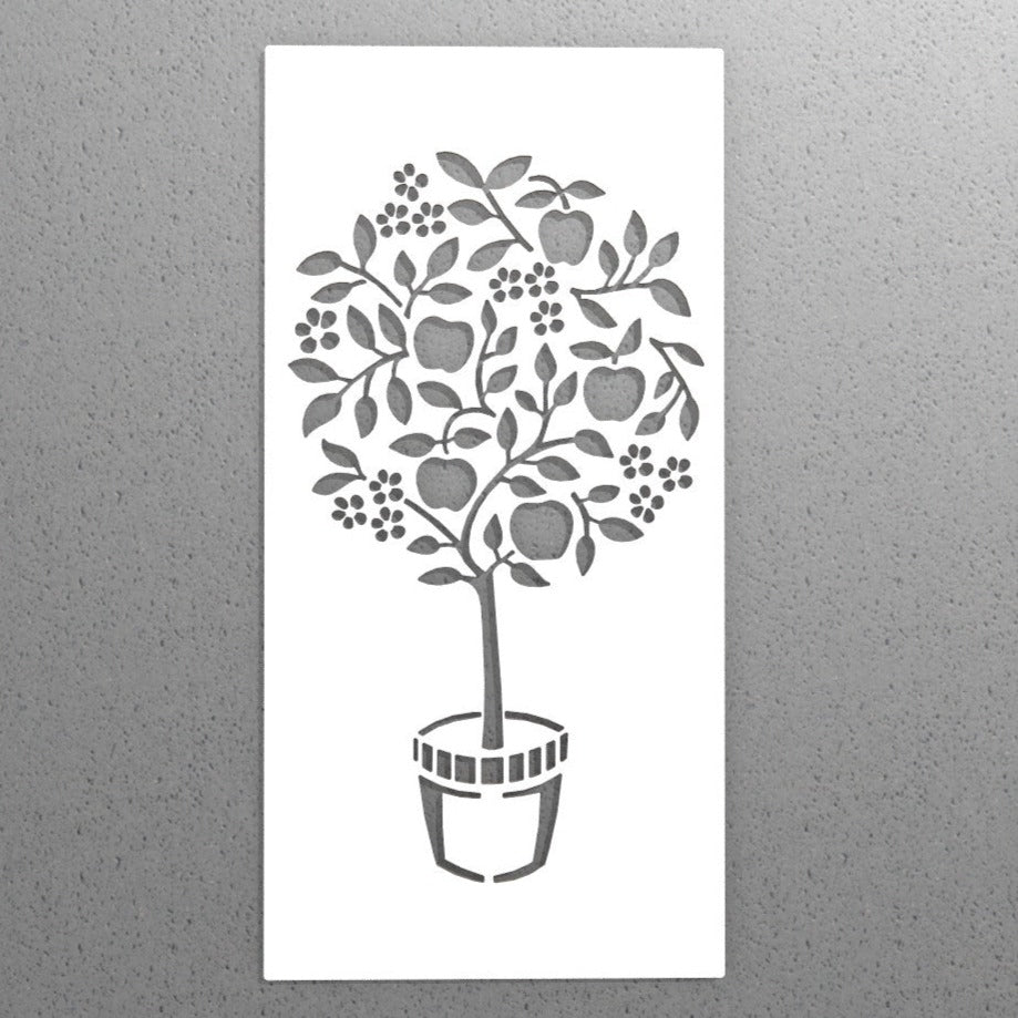Pannello decorativo traforato Albero mele Wall art. - Gmk Design