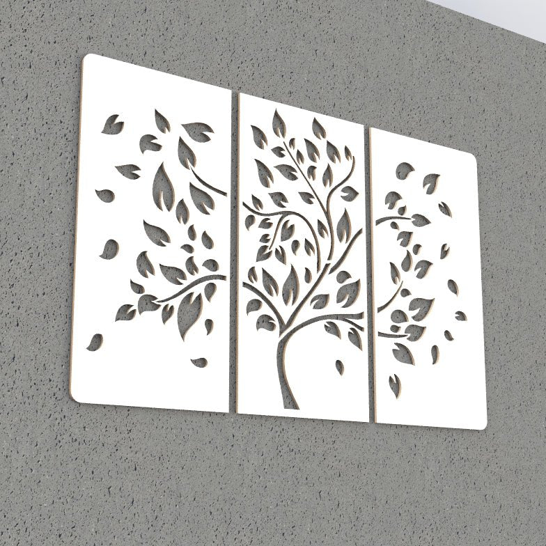 Pannello decorativo traforato Albero Wall art - Decorazione Arredo Casa Parete Muro - Gmk Design