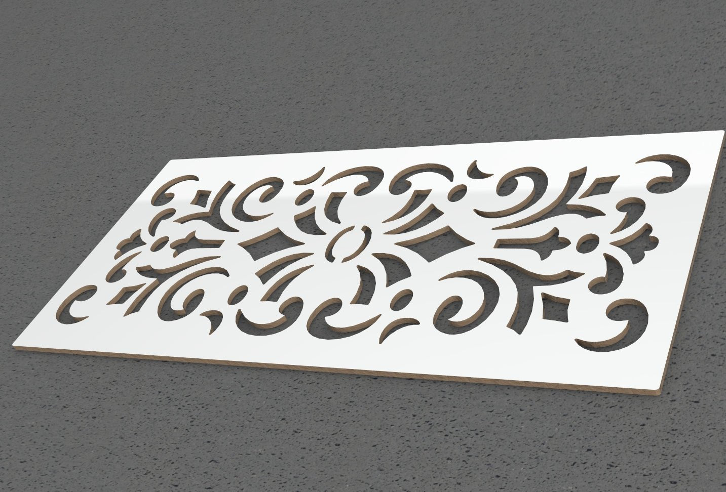 Pannello decorativo traforato Fregio Wall art. - Gmk Design