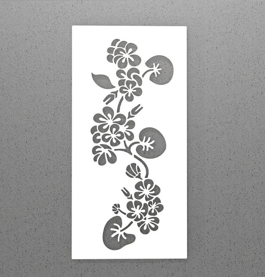 Pannello decorativo traforato Geranio Wall art. - Gmk Design