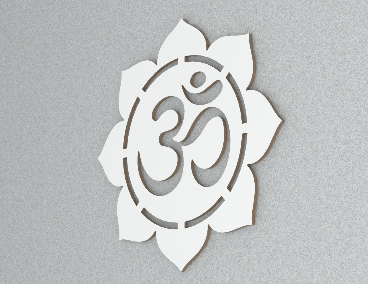 Pannello decorativo traforato Mandala-Decorazione Casa Parete Spirituale Meditazione. - Gmk Design