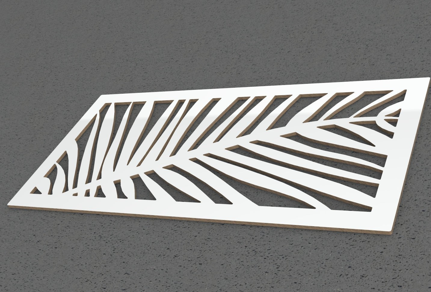 Pannello decorativo traforato Palma Wall art. - Gmk Design