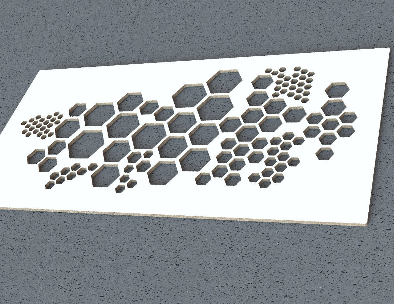 Pannello decorativo traforato Wall art. - Gmk Design