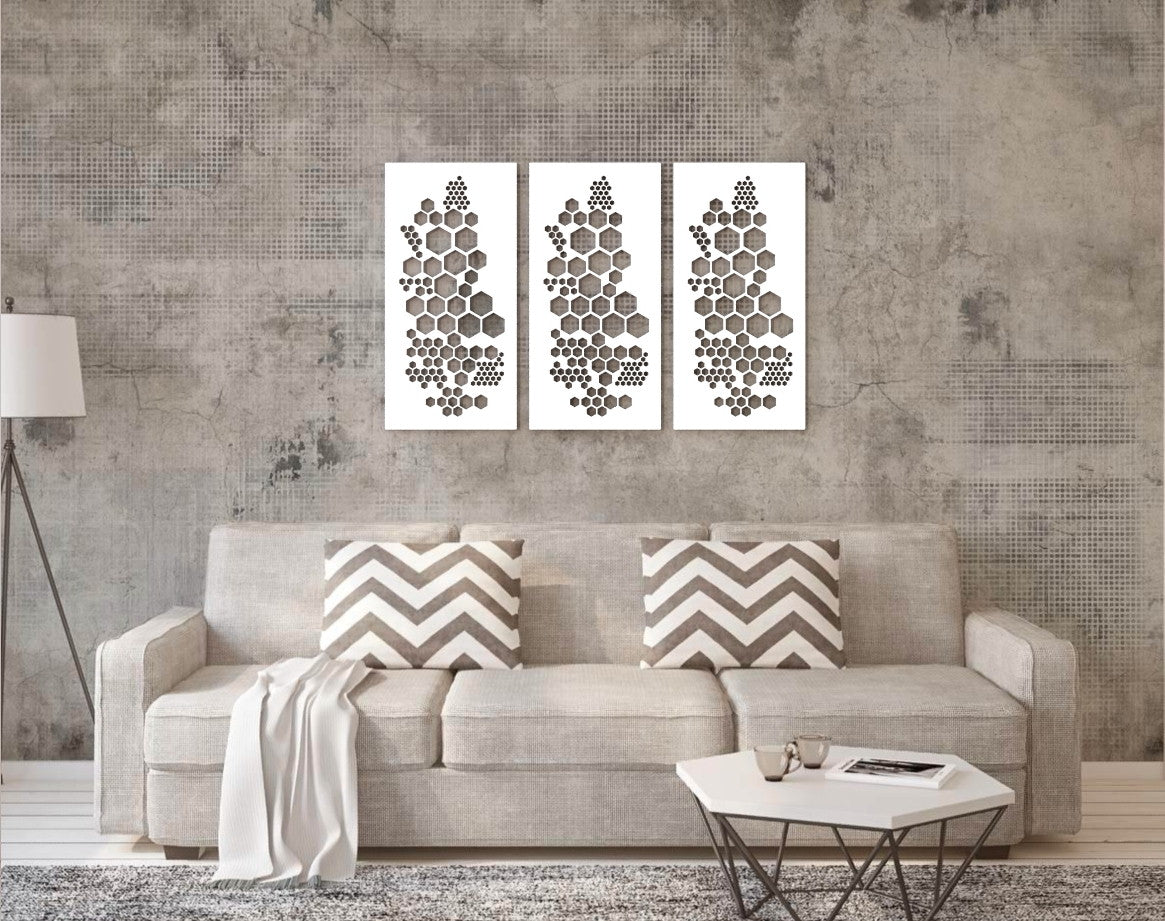 Pannello decorativo traforato Wall art. - Gmk Design