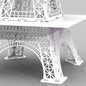 Alzatina porta torte torre Eiffel supporto per cupcake dolci. Altezza 1,7 metri