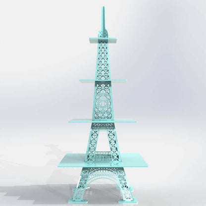 Alzata Torre Eiffel, alzatina, porta dolci a 4 livelli altezza 1 metro - GMK Design. Design che Illumina: Lampadari e complementi d' arredo.