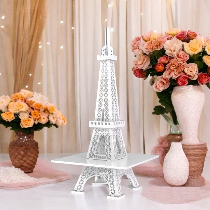 Alzatina porta torte torre Eiffel supporto per cupcake dolci. Altezza 0.5 metri