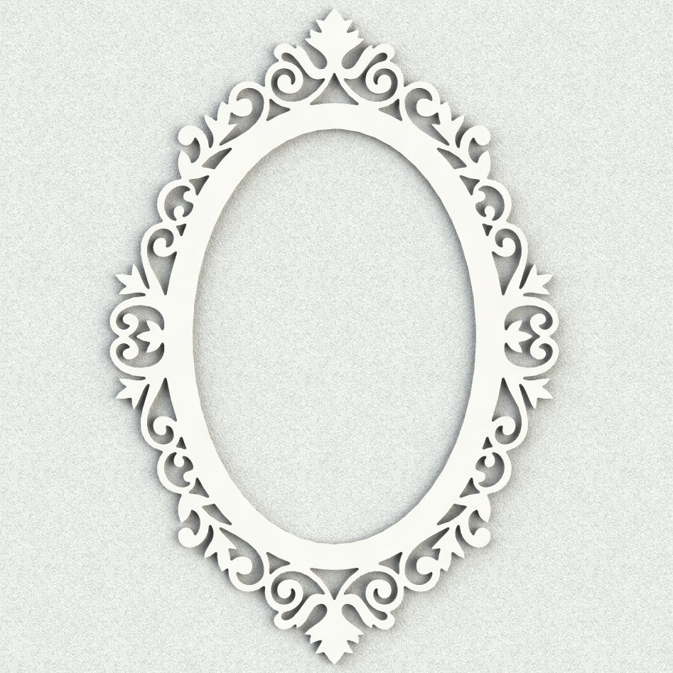 Cornice decorativa in stile barocco (H63.5). - Gmk Design