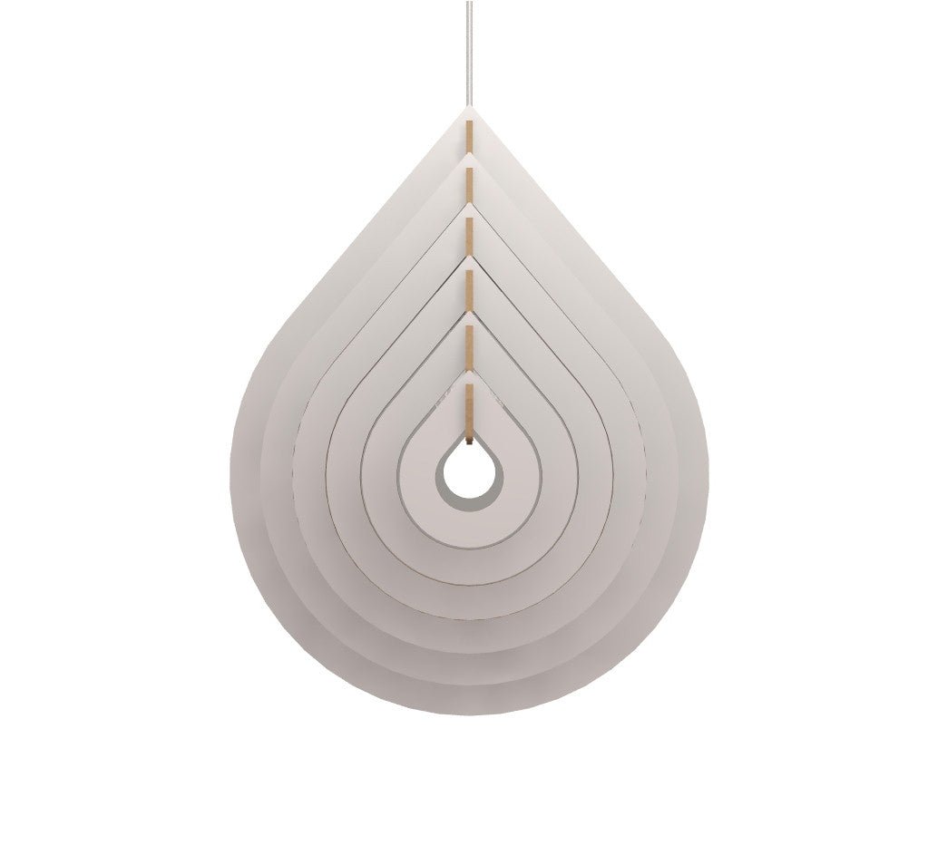 GOCCIA 3D - Lampadario in stile moderno dal design Art Dèco - Gmk Design