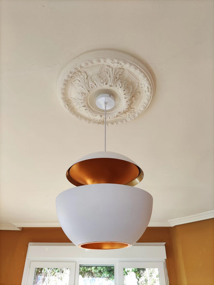 ILIOS - Lampada a sospensione dal design moderno. Disponibile in due colorazioni. - Gmk Design