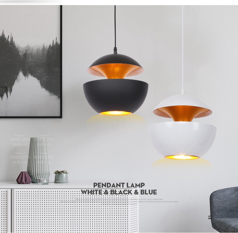 ILIOS - Lampada a sospensione dal design moderno. Disponibile in due colorazioni. - Gmk Design