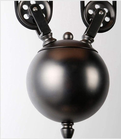 INDUSTRIAL V.2 - Lampade da soffitto in stile vintage industriale colore nero o rustico. - Gmk Design
