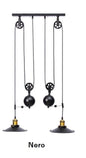 INDUSTRIAL V.2 - Lampade da soffitto in stile vintage industriale colore nero o rustico. - Gmk Design