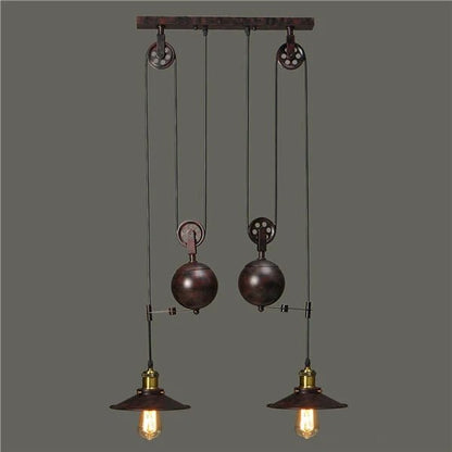 INDUSTRIAL V.2 - Lampade da soffitto in stile vintage industriale colore nero o rustico. - Gmk Design