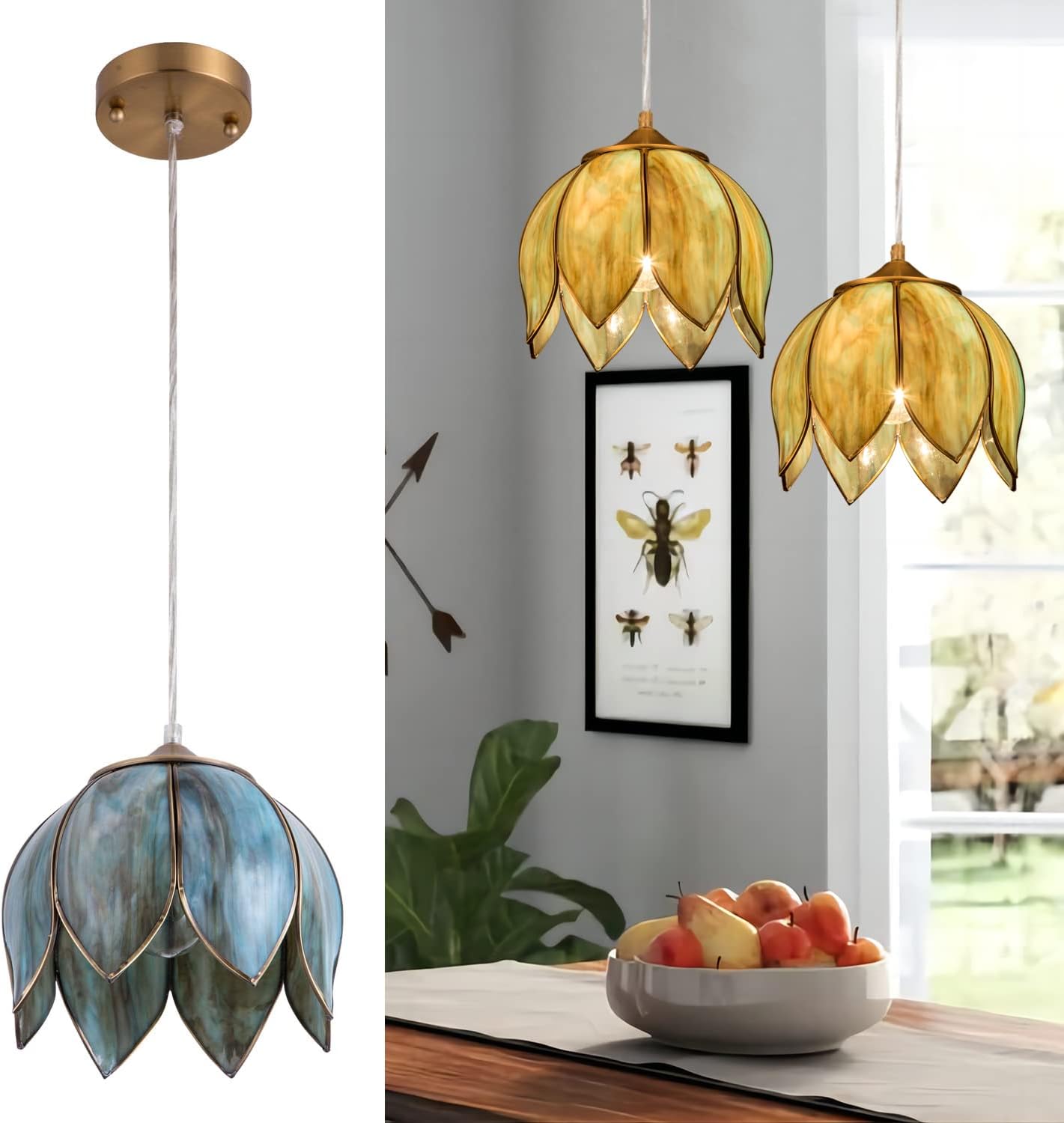 IRIDE V.2 - Lampada con design floreale in stile Boho Chic - Gmk Design