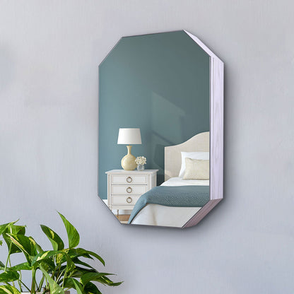 Organizer per gioielli e trucchi con specchio. FORMA OTTAGONALE. - Gmk Design