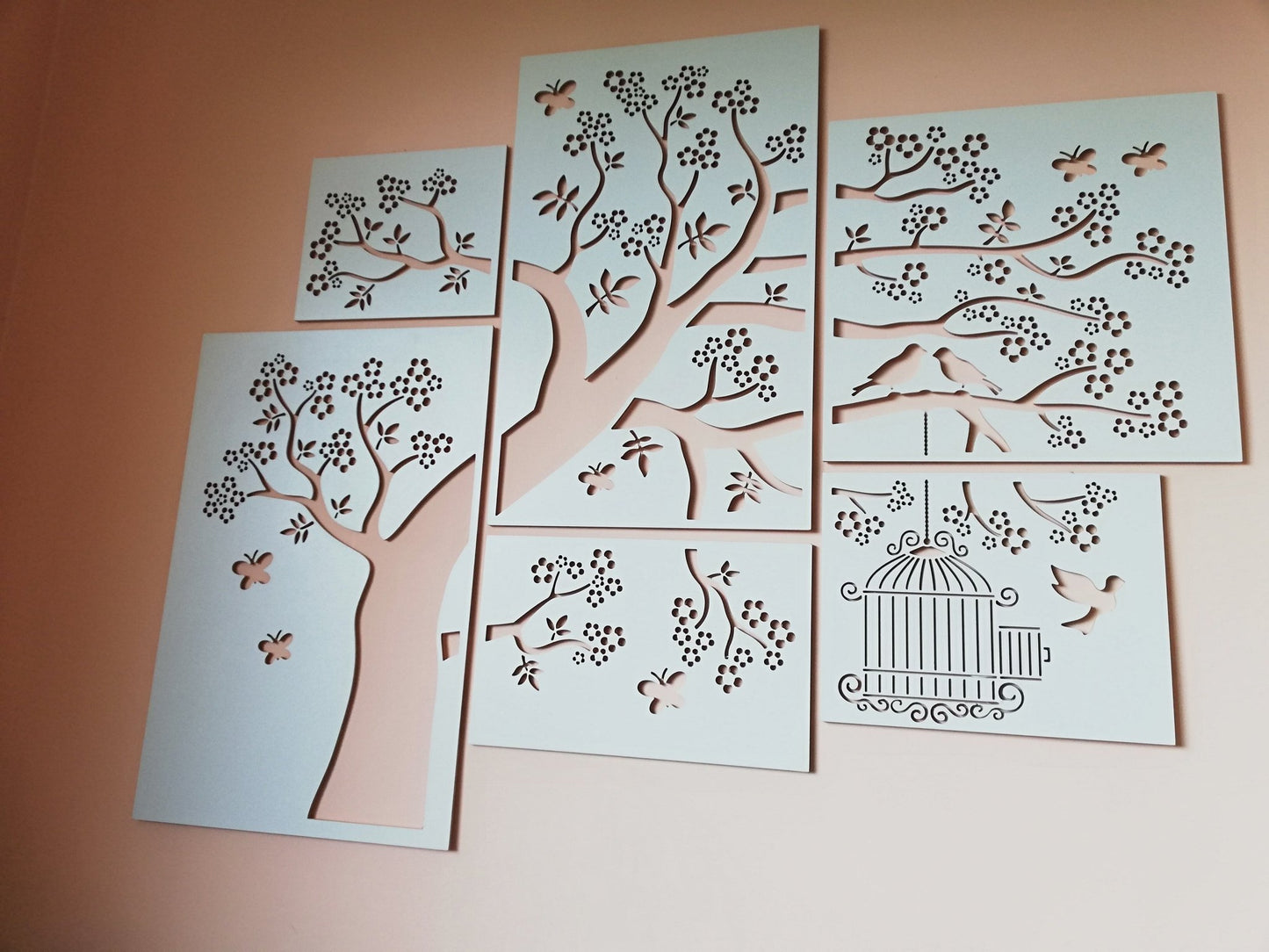 Pannelli decorativi traforati Albero Primavera - Gmk Design