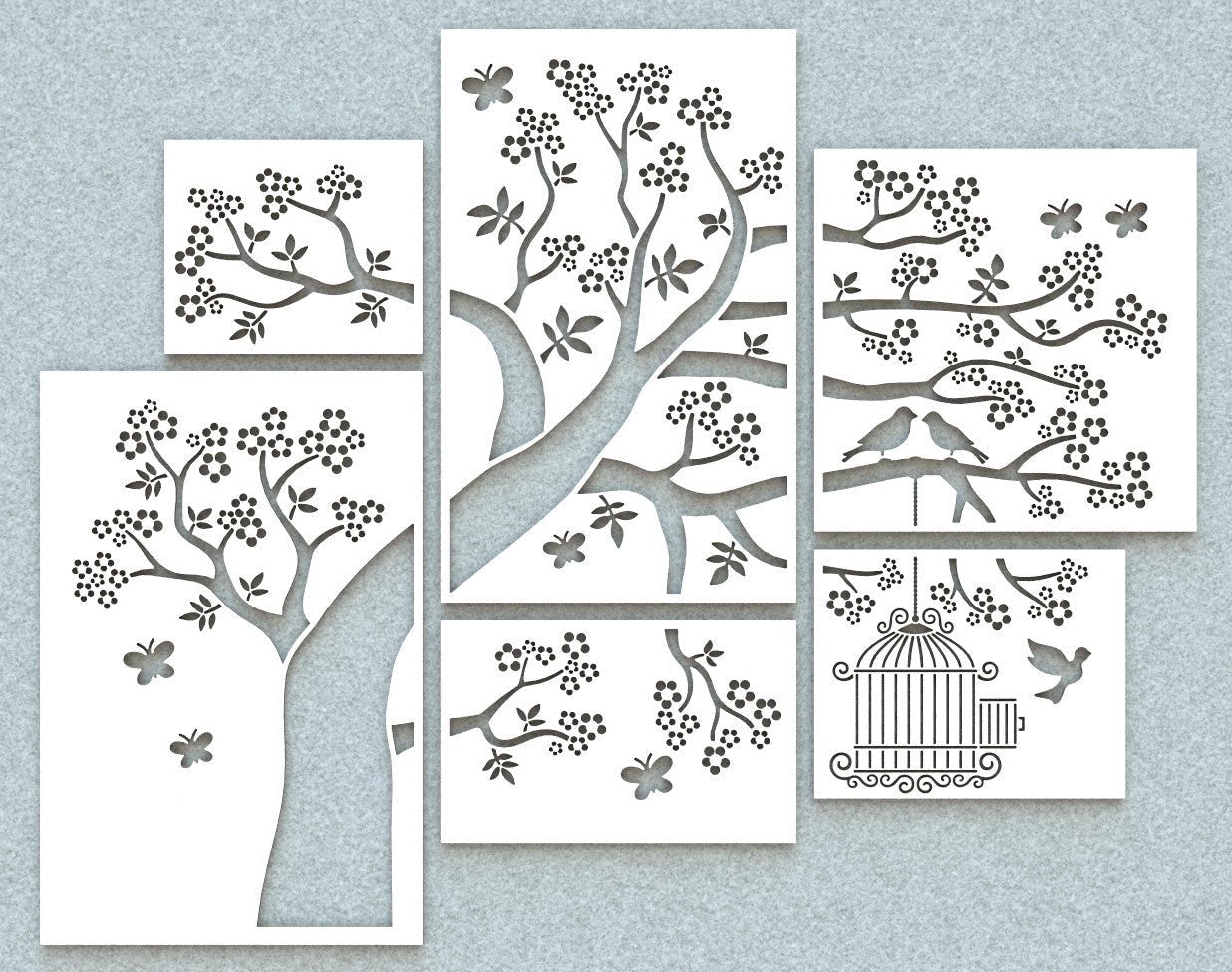 Pannelli decorativi traforati Albero Primavera - Gmk Design