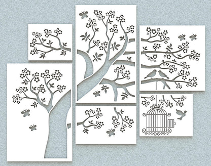 Pannelli decorativi traforati Albero Primavera - Gmk Design