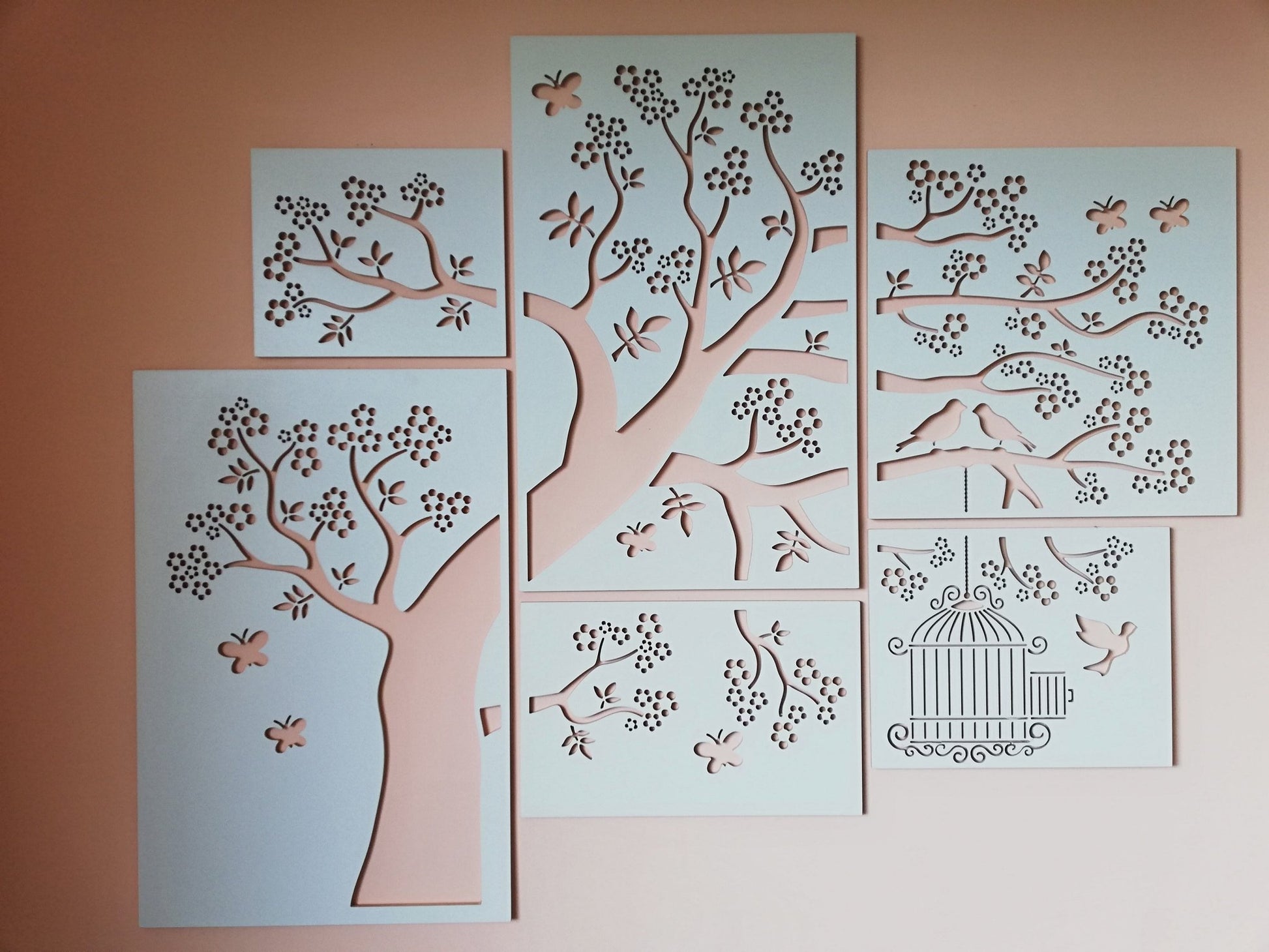 Pannelli decorativi traforati Albero Primavera - Gmk Design