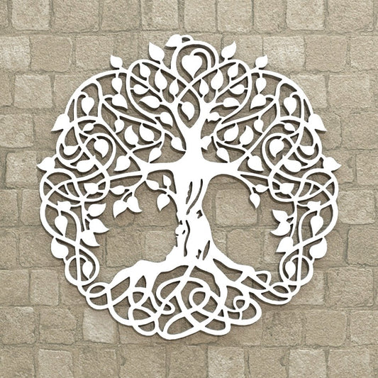 Pannello decorativo traforato Albero della vita Wall art Decorazione Casa. - Gmk Design