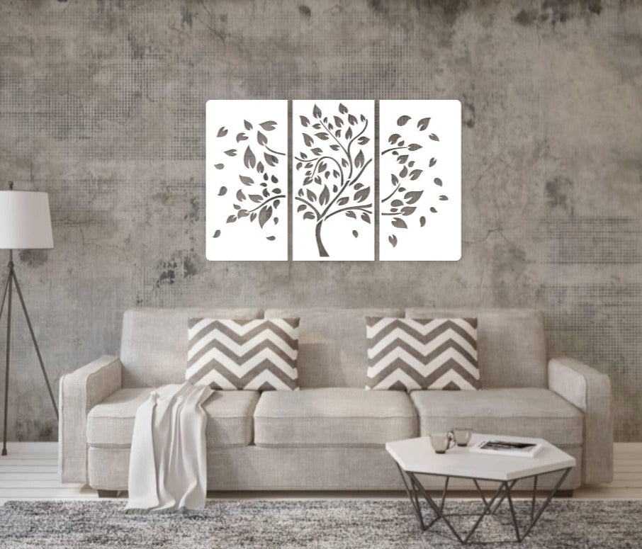 Pannello quadro decorativo traforato Albero autunno – Gmk Design