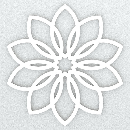 Pannello decorativo traforato Mandala-Decorazione Casa Parete Spirituale Meditazione. - Gmk Design
