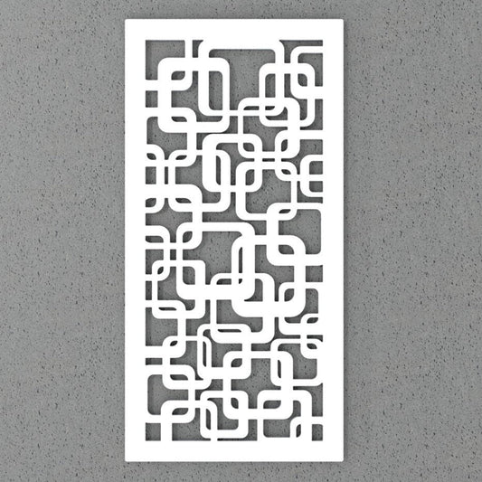 Pannello decorativo traforato Quadrati vintage Wall art. - Gmk Design