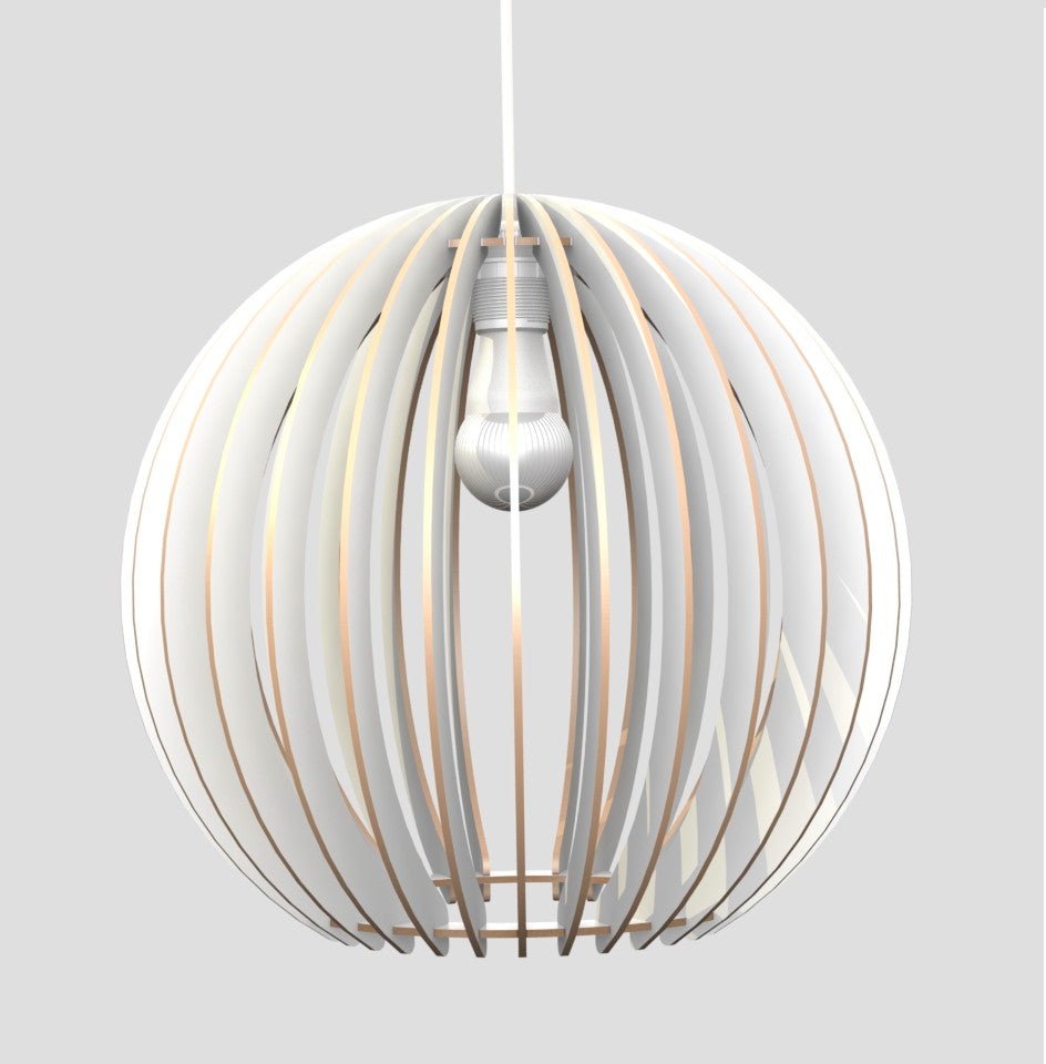 SFERICA - Lampadario paralume moderno dal design sferico - Gmk Design