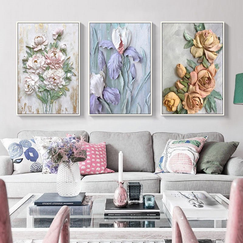 Stampe su tela di alta qualità raffigurante immagini floreali, natura, arte decorativa - Gmk Design