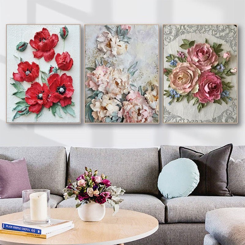 Stampe su tela di alta qualità raffigurante immagini floreali, natura, arte decorativa - Gmk Design