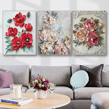 Stampe su tela di alta qualità raffigurante immagini floreali, natura, arte decorativa - Gmk Design