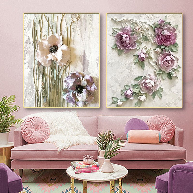 Stampe su tela di alta qualità raffigurante immagini floreali, natura, arte decorativa - Gmk Design