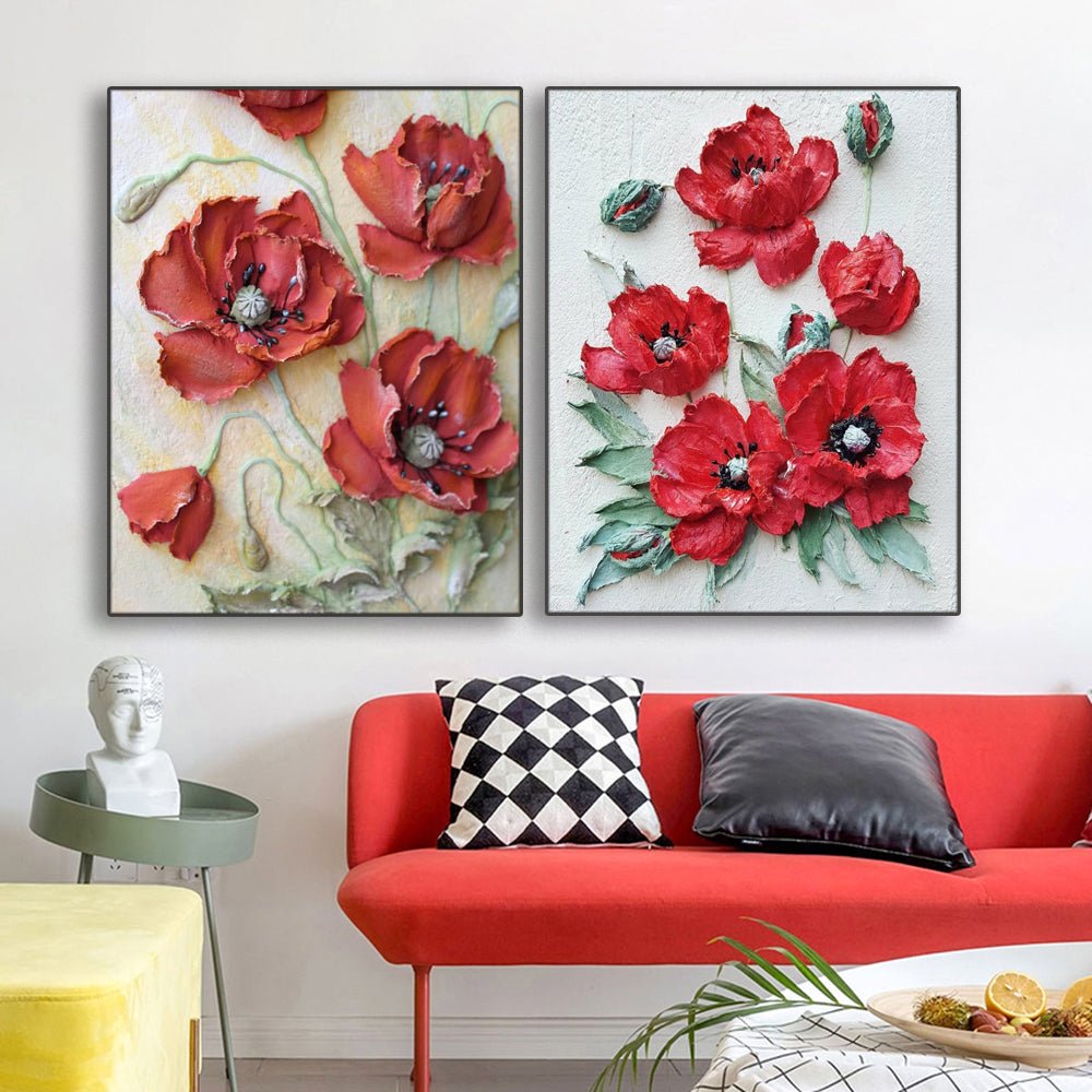 Stampe su tela di alta qualità raffigurante immagini floreali, natura, arte decorativa - Gmk Design