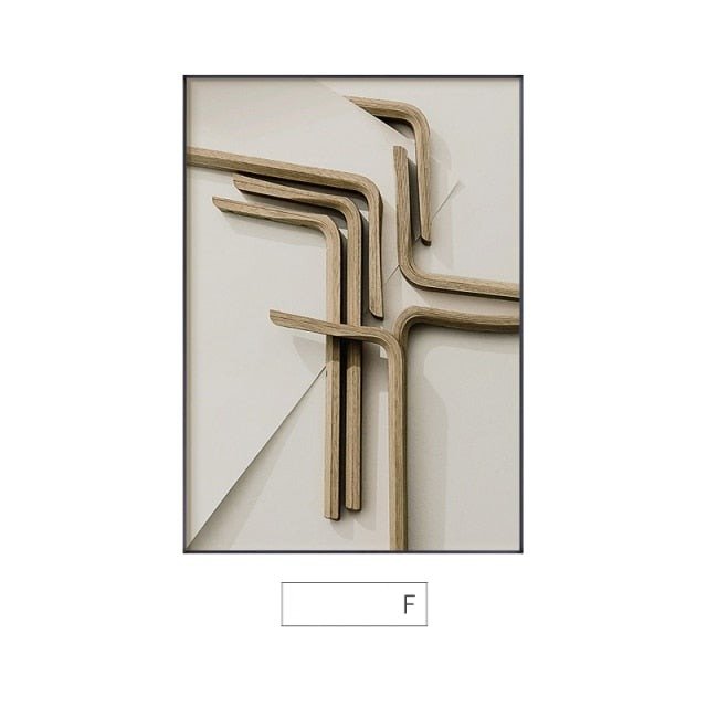 Stampe su tela di alta qualità raffiguranti immagini di corpi geometrici astratti - Gmk Design