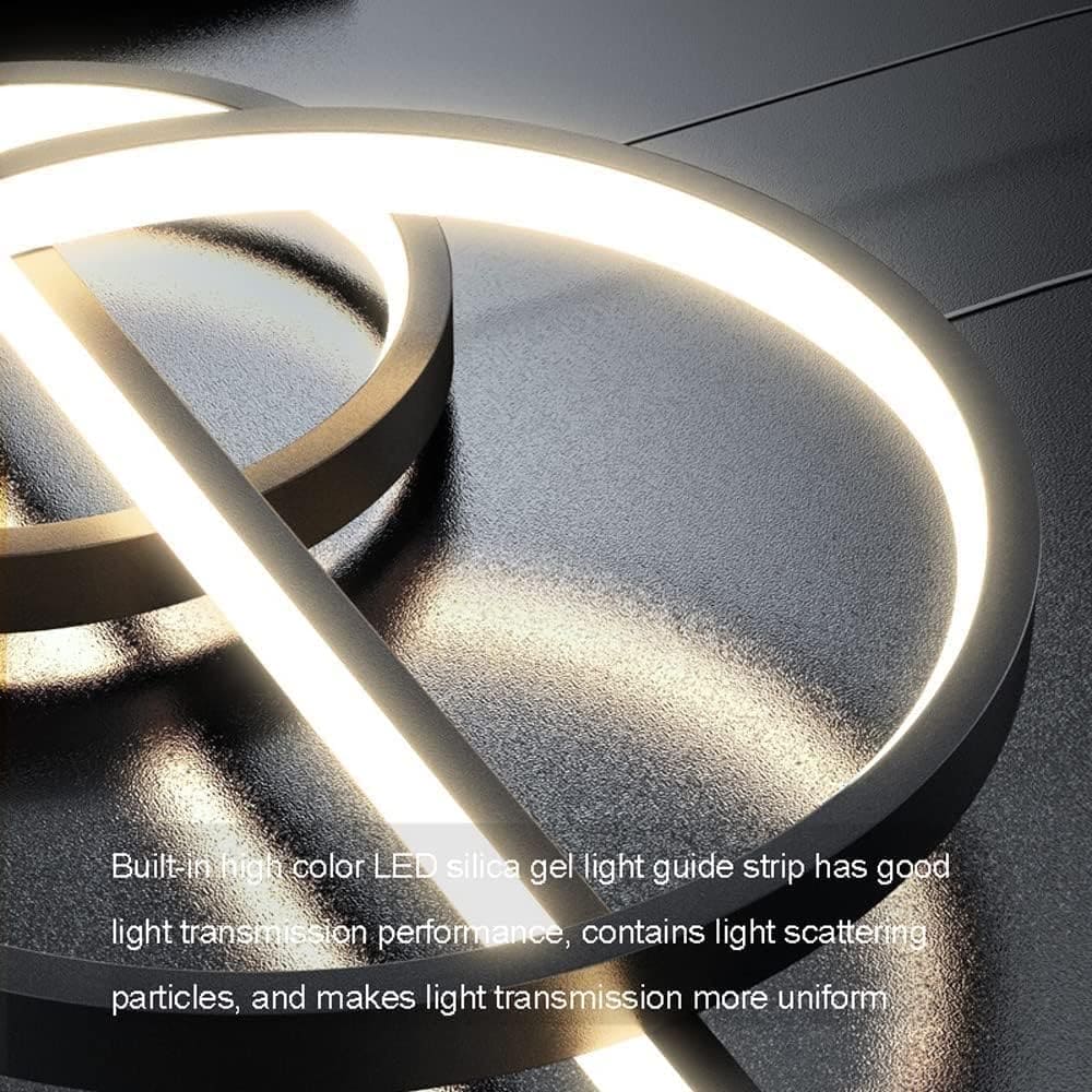 VEGALUX - Lampadario moderno a LED lineare dal design minimal - Gmk Design